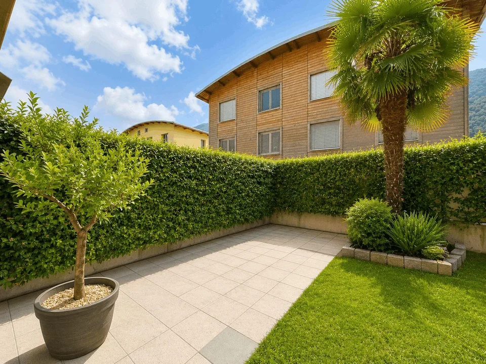 Maison mitoyenne spacieuse avec jardin privé à Contone – photo 19 sur 23