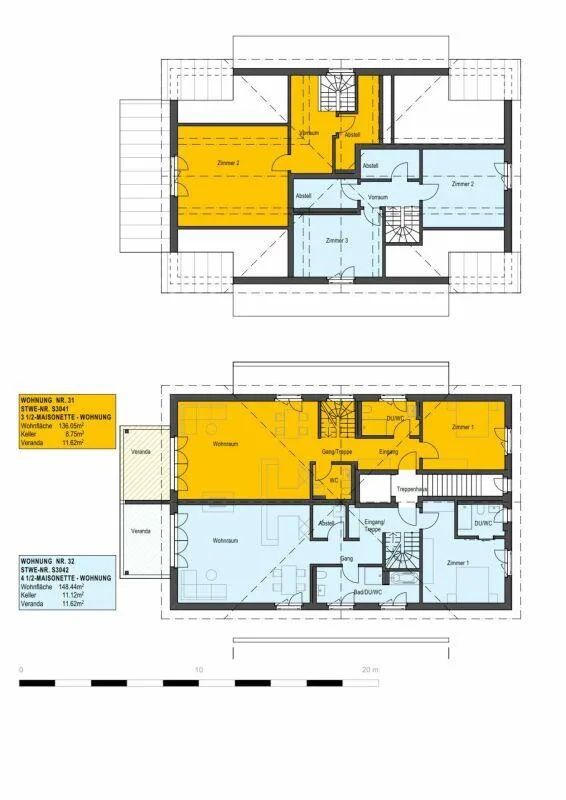 Neubau - Erstbezug / 4½-Zi.-Maisonette-Wohnung Dachgeschoss – Foto 11 von 12