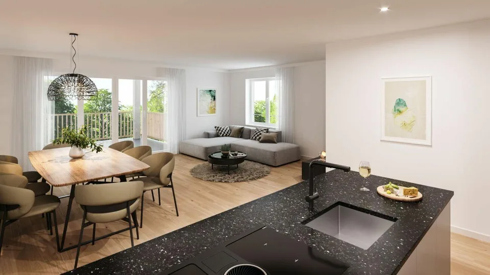 Neubau - Erstbezug / 4½-Zi.-Maisonette-Wohnung Dachgeschoss
