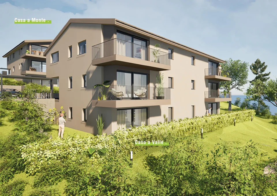 Neue 2.5-Zimmer-Wohnungen in Cadenazzo