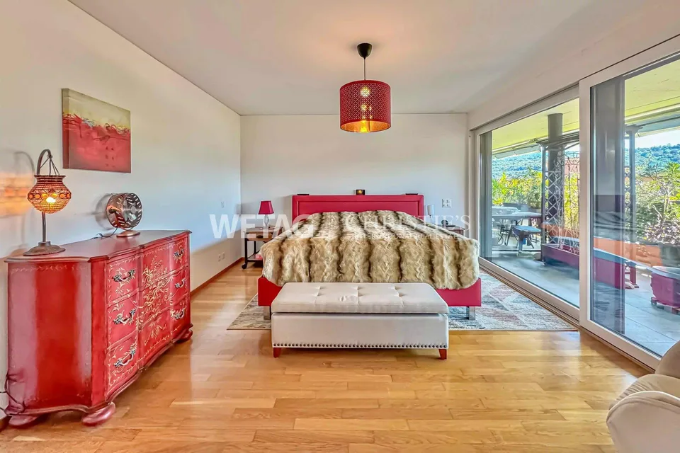 Lugano-Agno : appartement penthouse à vendre près du lac de Lugano