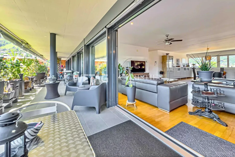 Lugano-Agno: appartamento penthouse in vendita vicino al Lago di Lugano – foto 6 di 11