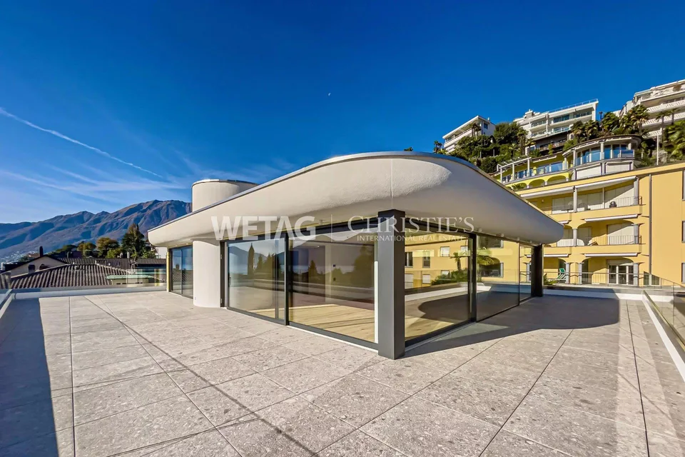 Luxus 5,5-Zimmer-Duplex-Penthouse-Wohnung mit Blick auf den Lago Maggiore in Ascona zu verkaufen – Foto 9 von 11