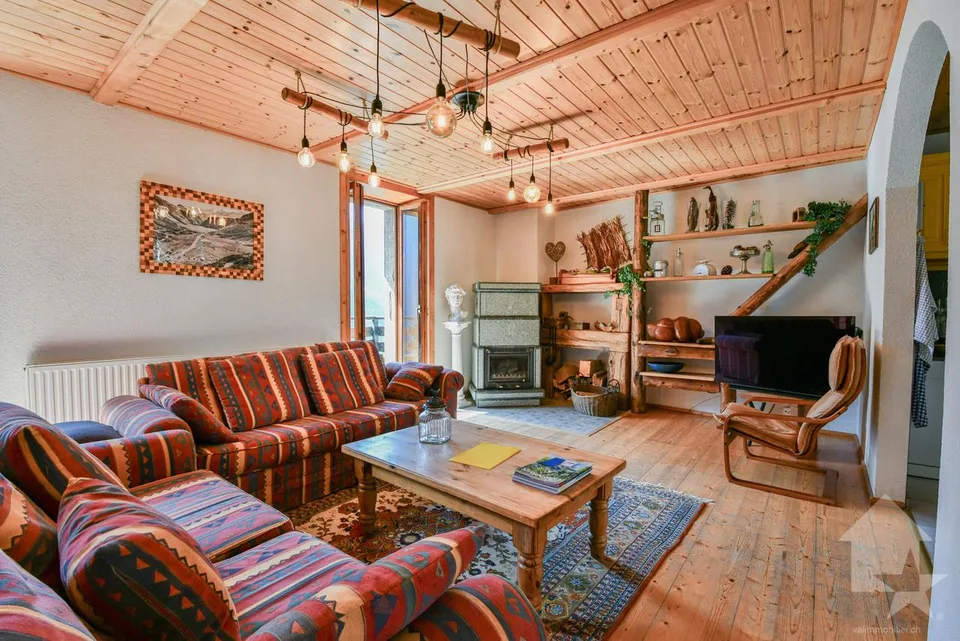 Rare sur le marché : un triplex de charme au cœur des Alpes.