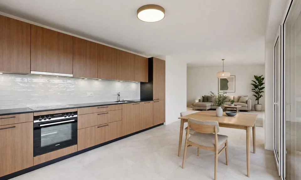 Luminoso appartamento 3.5 locali con soffitta privata