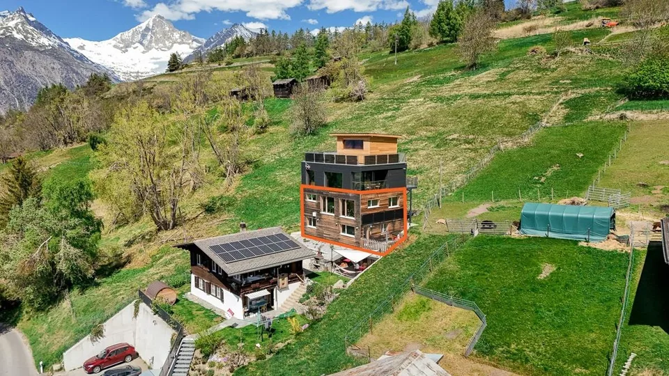Moderne 4.5-Zimmer-Erstwohnung in Bürchen