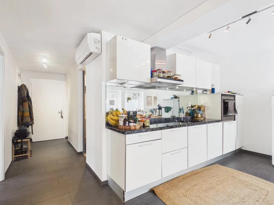 Vita urbana a Visp – Appartamento moderno 3.5 locali con charme