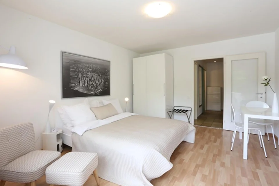 Modernes Apartmenthaus im Stadtzentrum