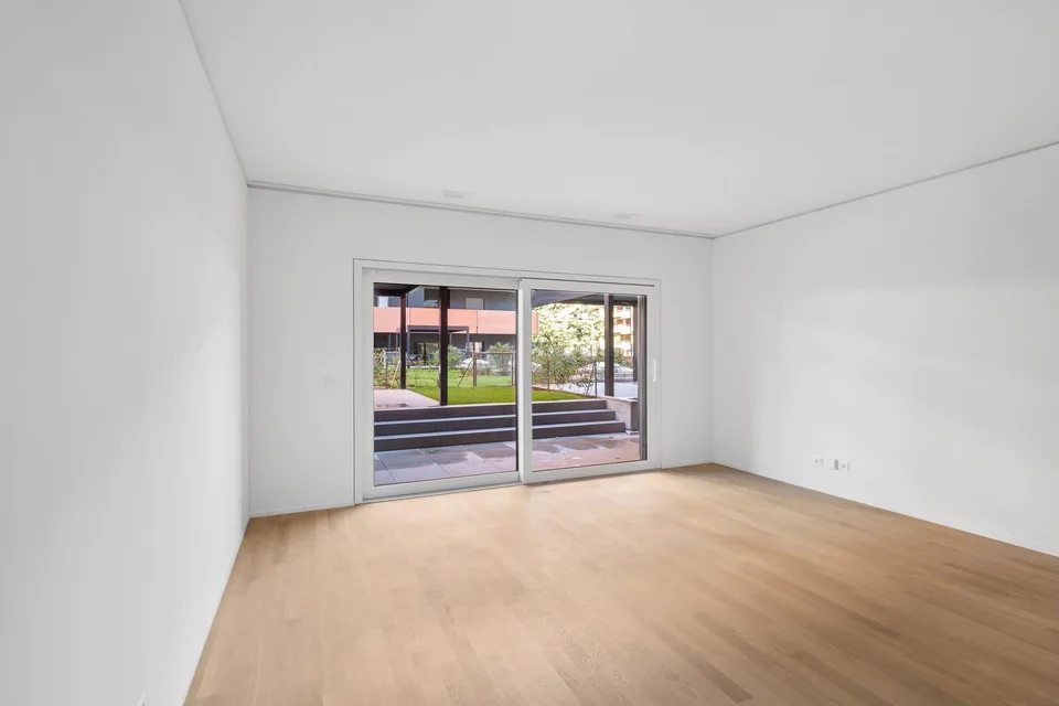 Schönes 1,5-Zimmer-Appartement mit Garten