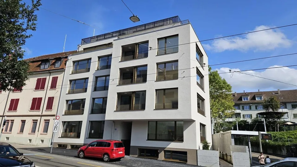 W03 - Appartement de jardin moderne 5.5 pièces, à côté de la station de tram Riehen