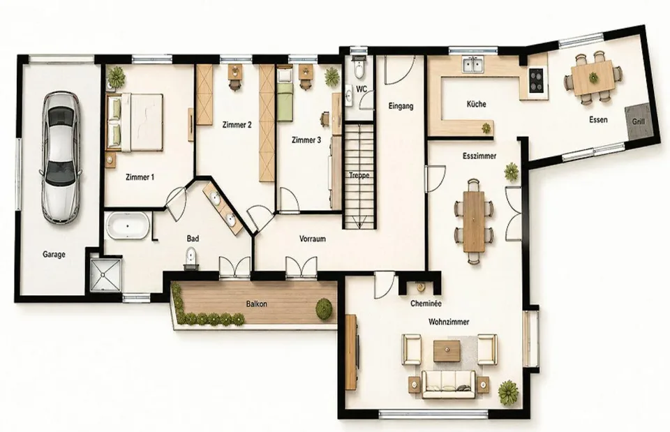 Stilvolle 7.5 Zimmer-Villa mit parkähnlicher Gartenanlage – Foto 28 von 30