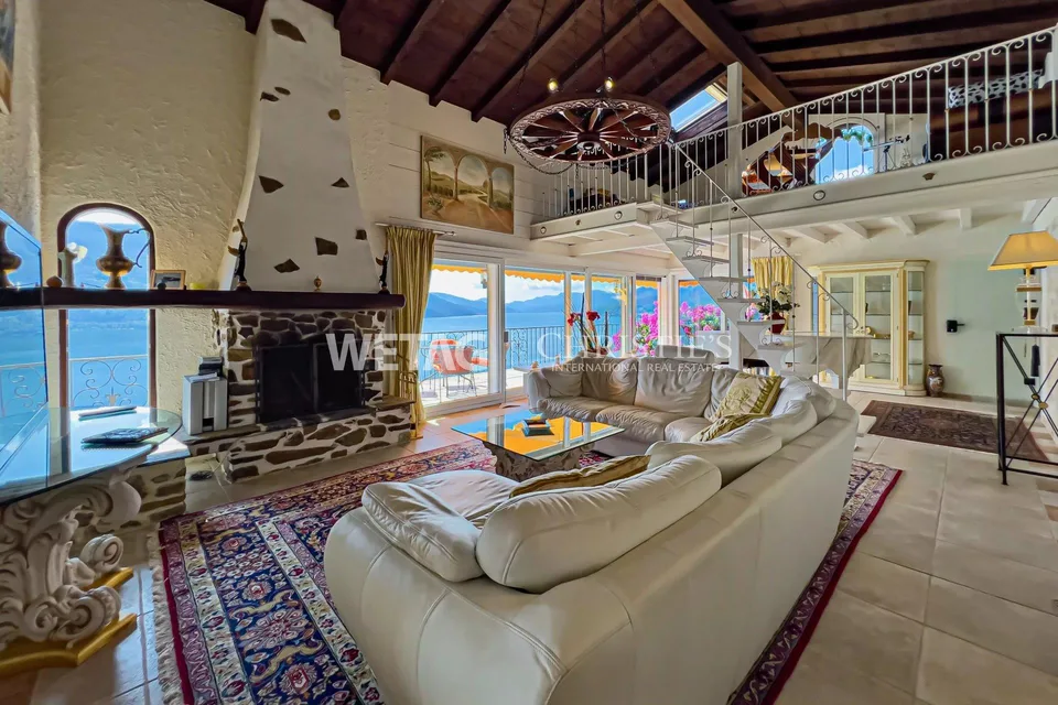 Villa avec résidence secondaire de style méditerranéen avec vue panoramique sur le lac Majeur à Brissago à vendre – photo 7 sur 13