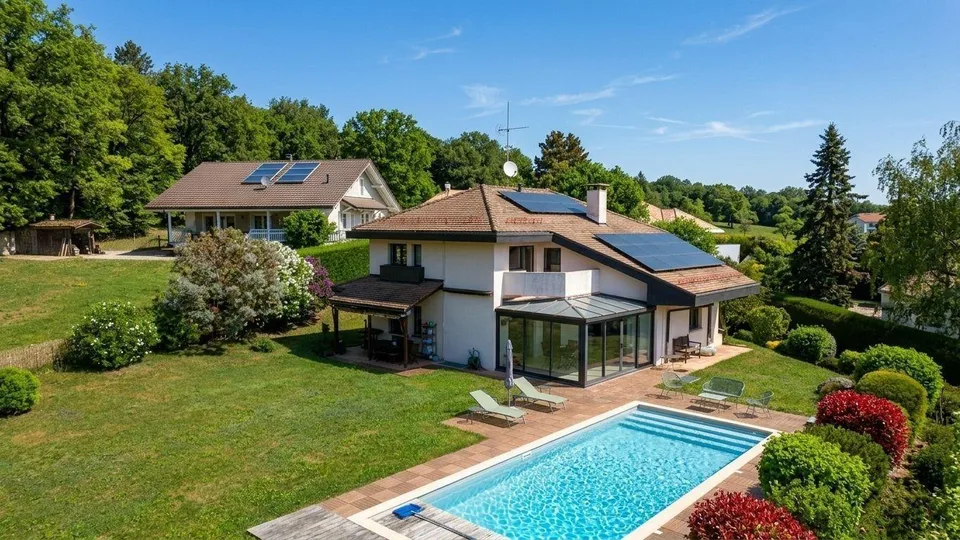 Sublime Maison de 7.5 pièces à Givrins