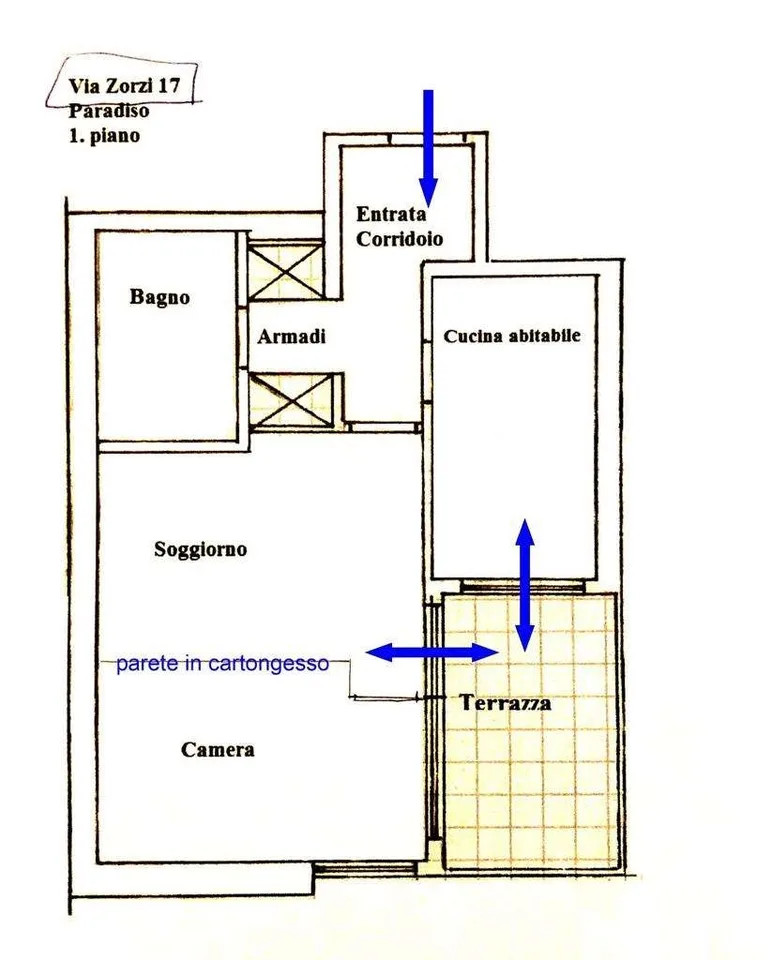 Komfortable Wohnung im Zentrum von Paradiso – Foto 7 von 7