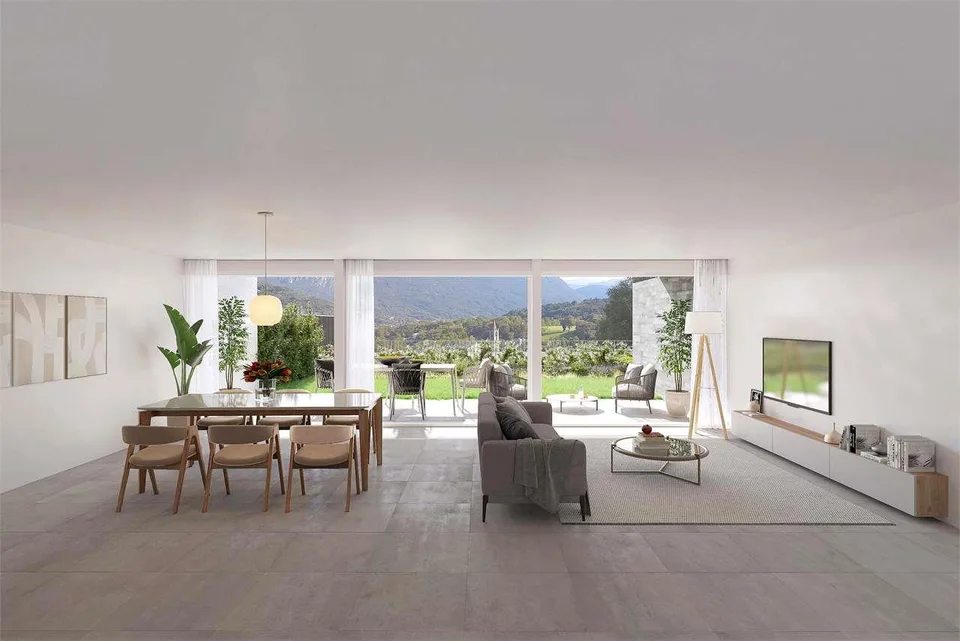 Tesserete - Spettacolare villa a schiera in costruzione