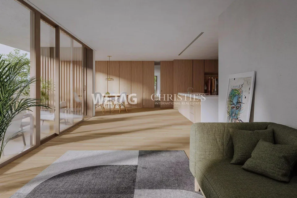 Appartamento giardino in costruzione nuova con residenza secondaria nella vicinanza immediata del golf club di Ascona in vendita