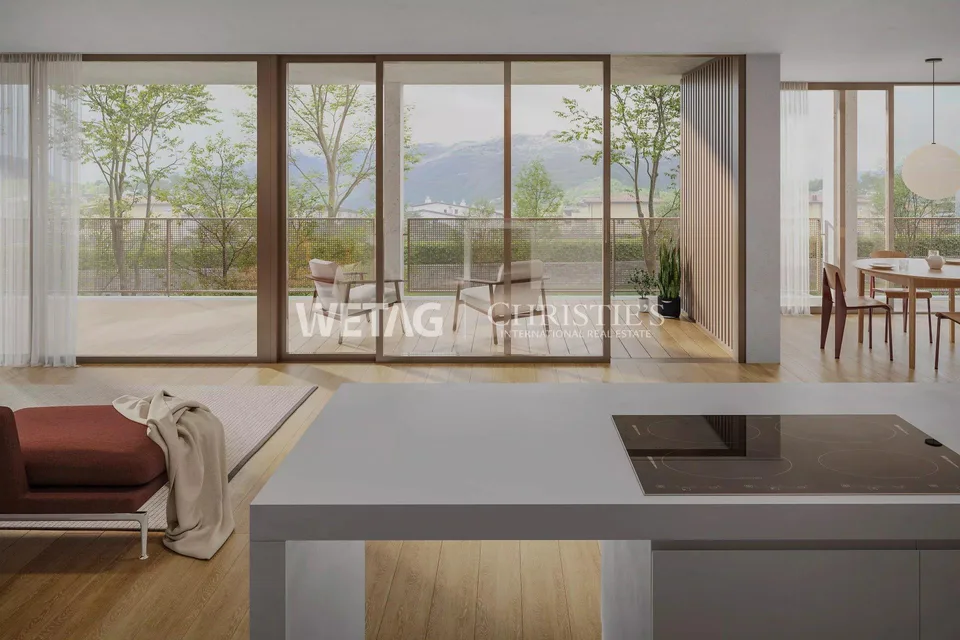 Appartamento giardino in costruzione nuova con residenza secondaria nella vicinanza immediata del golf club di Ascona in vendita