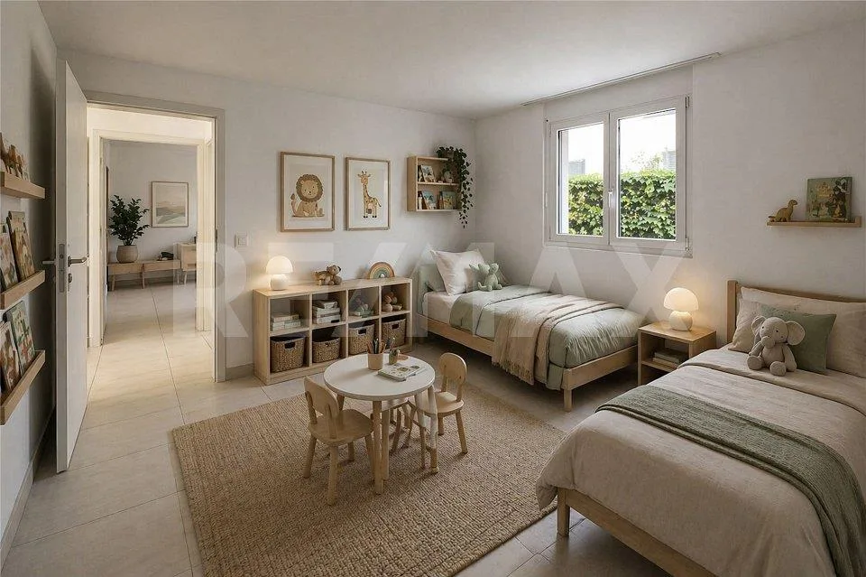 Moderno appartamento di 3.5 locali con giardino vicino ai negozi