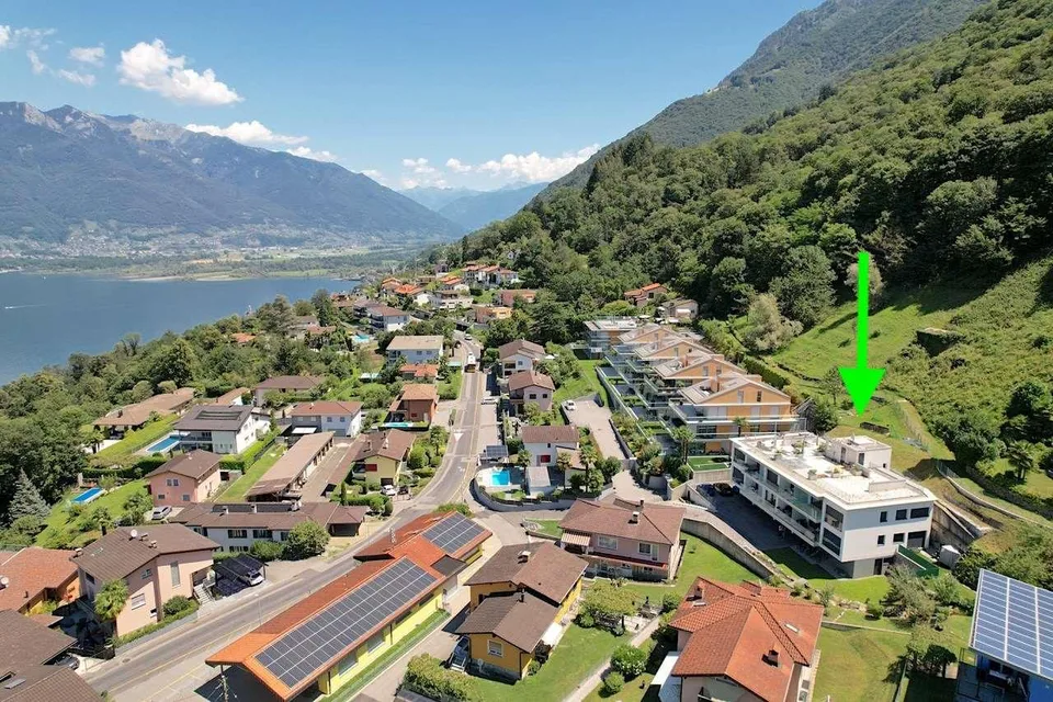 PIAZZOGNA - Neuwertige 3,5-Zimmer-Wohnung mit Garten und Seeblick – Foto 12 von 13
