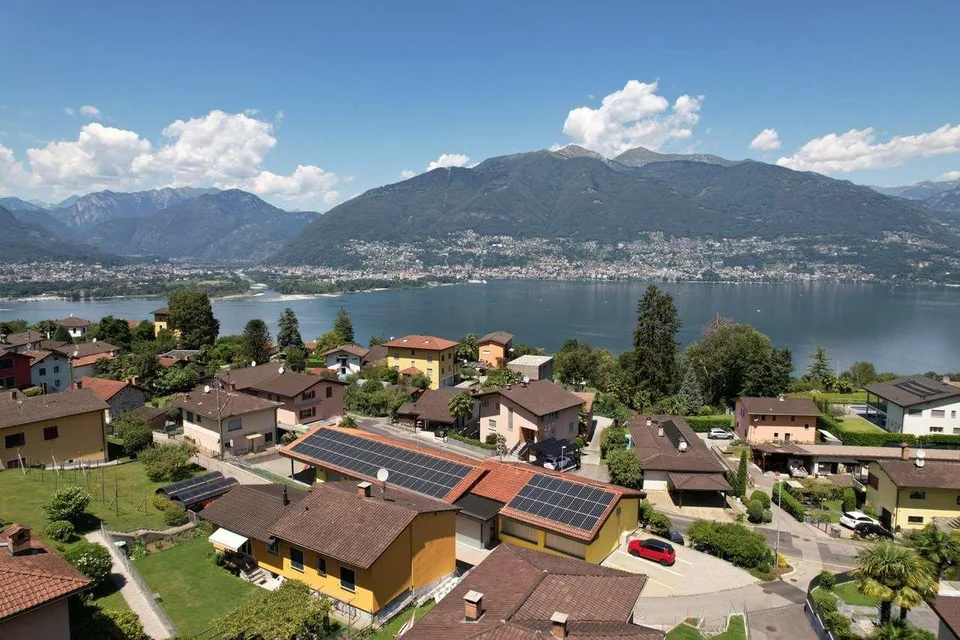 PIAZZOGNA - Neuwertige 3,5-Zimmer-Wohnung mit Garten und Seeblick – Foto 11 von 13