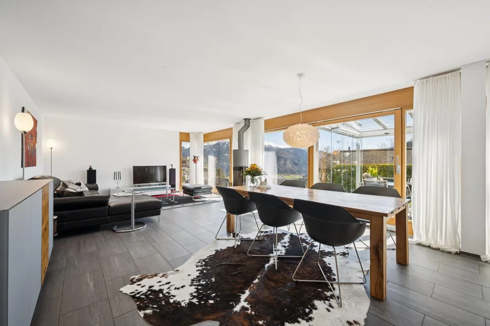 Einfamilienhaus als Zweitwohnsitz mit Fernsicht - Nähe zu Flims/Laax
