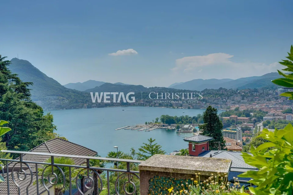 Ruvigliana: Wohnung mit herrlichem Seeblick & Schwimmbad zu verkaufen
