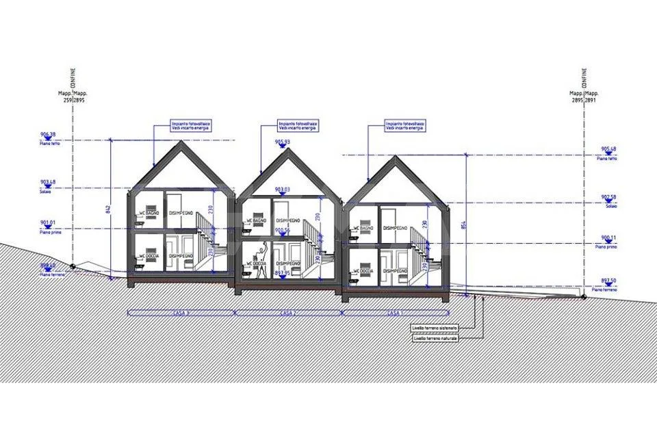 Costruzione di 3 case "Residenza Sosto" (Casa 3) – Foto 9 von 13