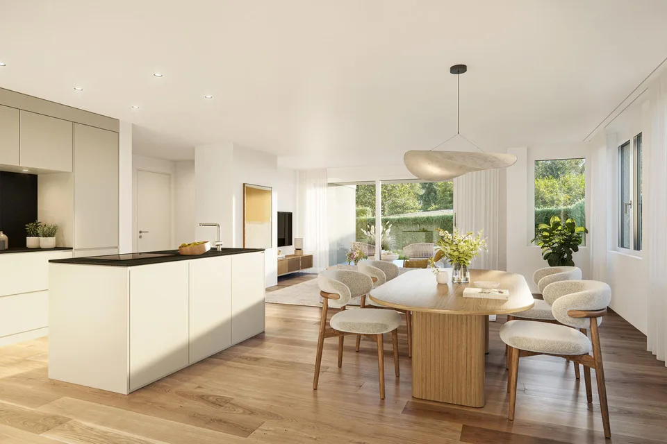 Neubau «MIRAI»: Gartenwohnung mit optimaler Ausrichtung