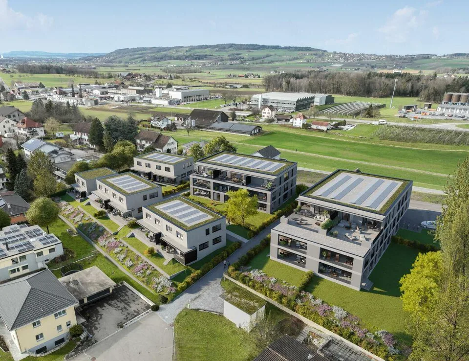 Familienwohnen mit Aussicht - grosszügiges 5.5-Zi. Doppel-Einfamilienhaus