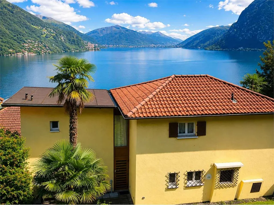 Résidence secondaire avec vue sur le lac à Castagnola - VUE SUR LE LAC