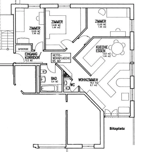 4.5 room apartment in Hagenbuch