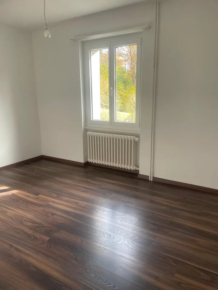 Appartement lumineux et fraîchement rénové de 4 pièces avec balcon et beaucoup d'espace
