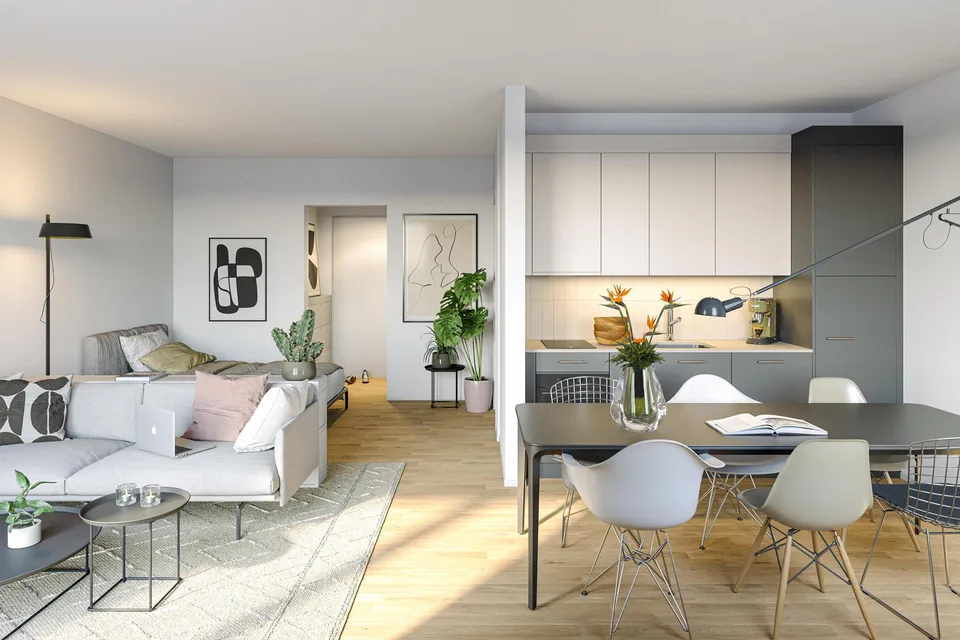 Zentrales Wohnen mit Stil