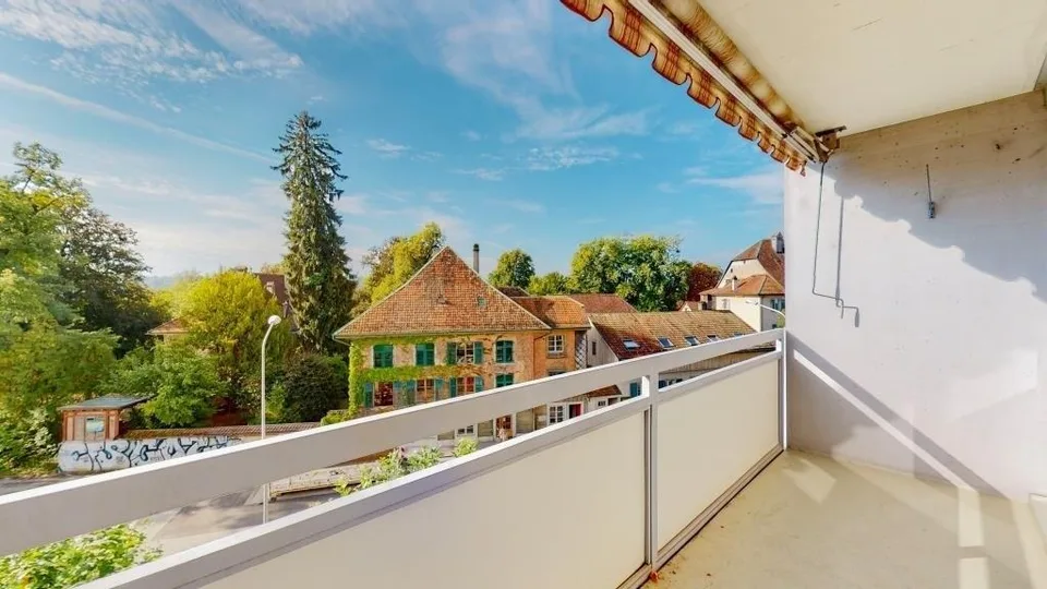 Charmante 1-Zimmerwohnung mit Balkon an zentraler Lage in Solothurn