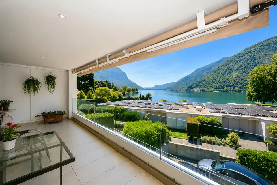 Raffinato Appartamento con Magnifica Vista sul Lago di Lugano – foto 6 di 20