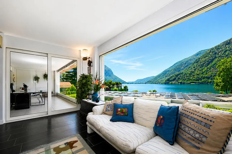 Raffinato Appartamento con Magnifica Vista sul Lago di Lugano – foto 8 di 20