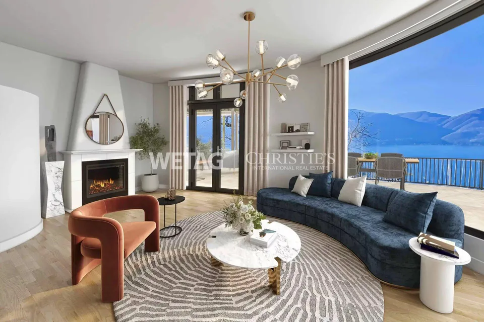 Villa da ristrutturare in posizione spettacolare con vista panoramica sul lago ad Ascona in vendita
