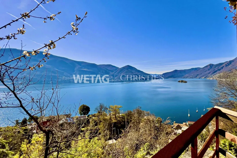 Villa da ristrutturare in posizione spettacolare con vista panoramica sul lago ad Ascona in vendita – foto 13 di 13