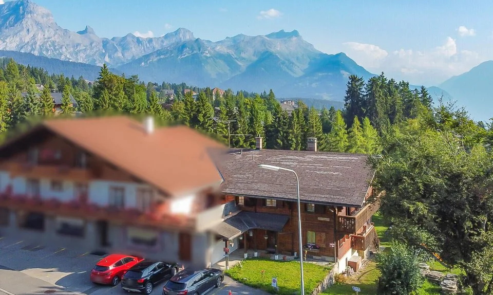 Chalet mit 4 Apartments im Herzen von Villars-sur-Ollon