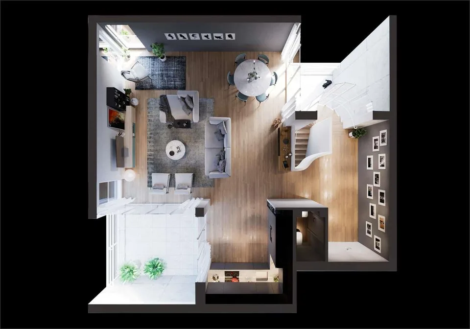 Exklusives Duplex im Herzen von Cassarate – Foto 11 von 12