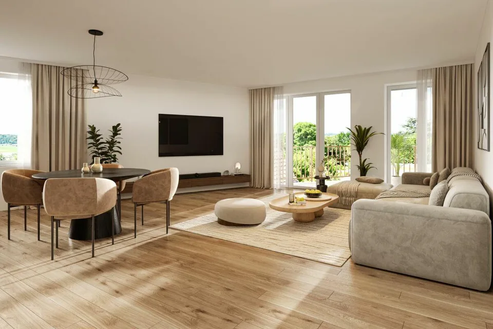 Appartamento di 3,5 locali elegante con balcone di 20m² in una zona tranquilla