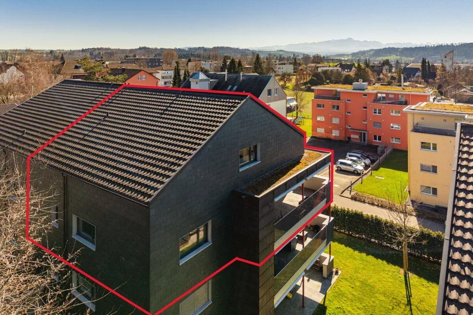 Enorme appartamento-mansarda di 6,5 locali con vista su Alpstein