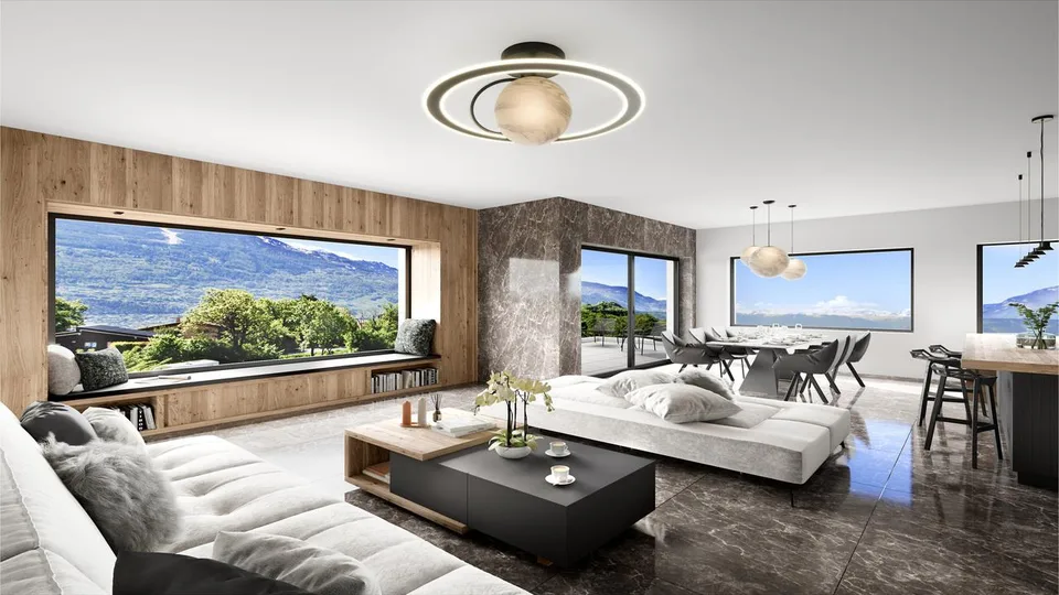 A VENDRE VILLA D'ARCHITECTE D'EXCEPTION 5.5 PCES A DIOLLY