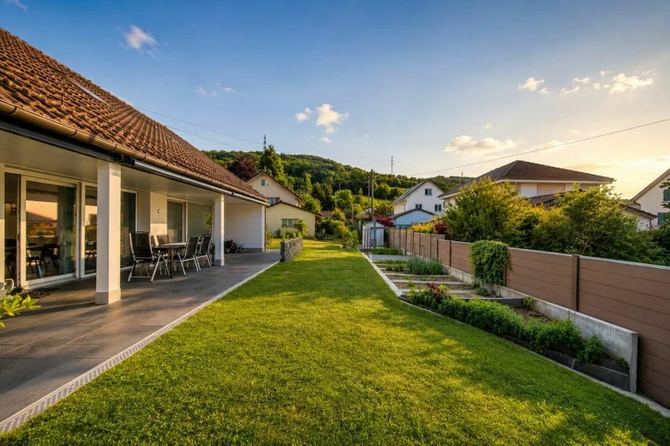 Luxuriöses Wohnen direkt am Rhein - exklusives 6.5-Zimmer-Einfamilienhaus mit traumhafter Aussicht – Foto 23 von 36