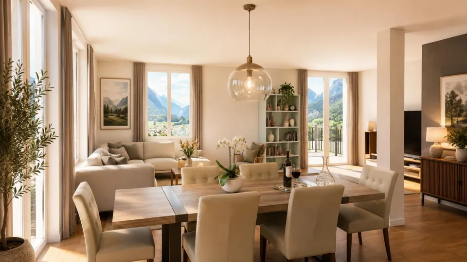 Appartement de vacances 4.5 pièces n° 17 dans le nouveau bâtiment multifamilial Schönbühl 360° à Wilderswil – photo 8 sur 17