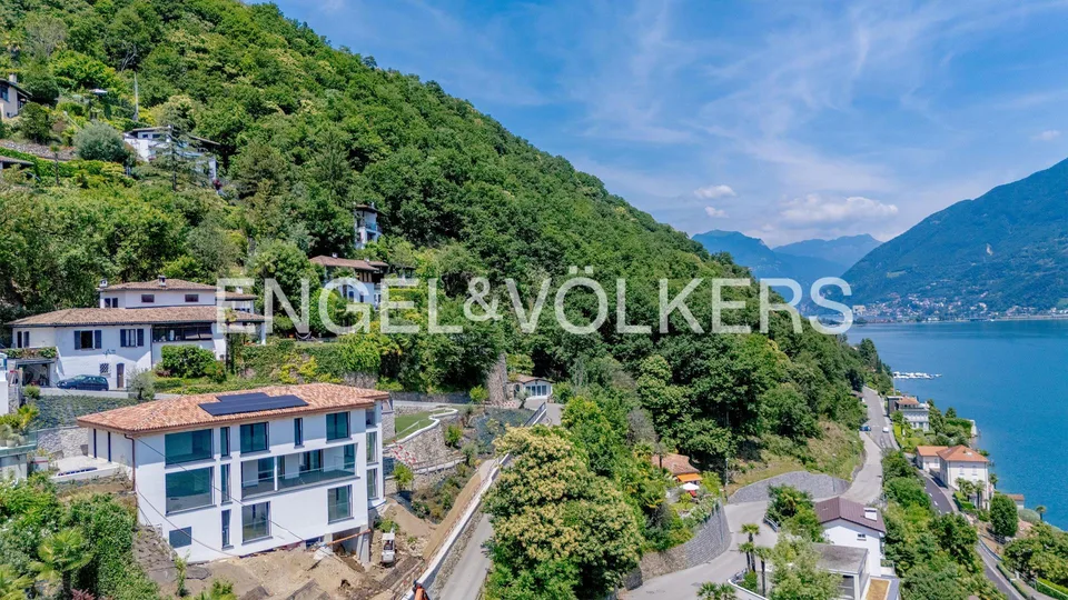 Prestigeobjekt mit Seeblick in Vico Morcote