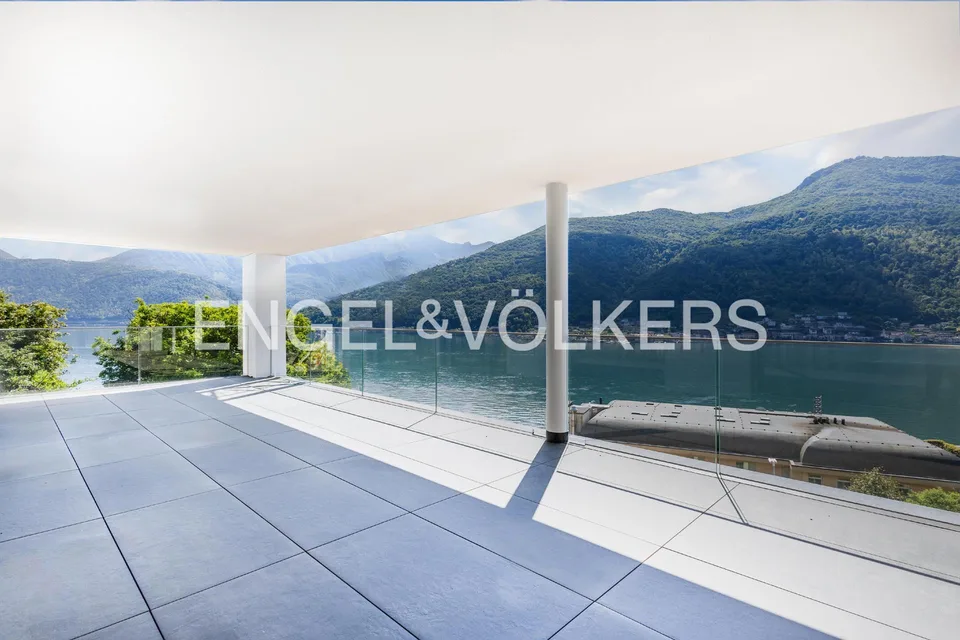 Prestigeobjekt mit Seeblick in Vico Morcote