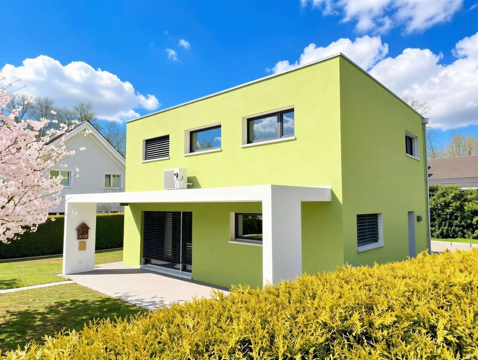 Modernes Einfamilienhaus in familienfreundlichem Quartier