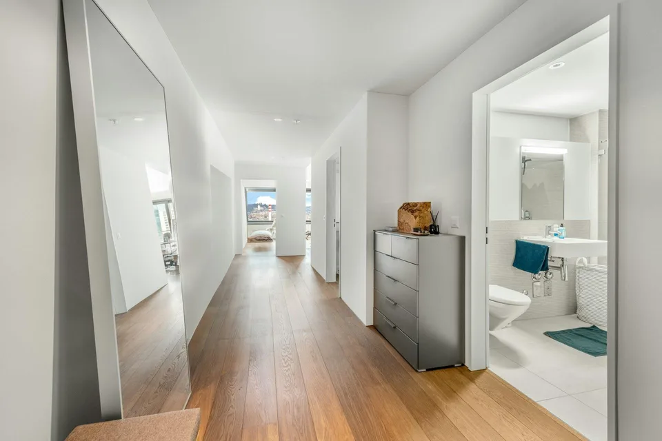 Vivre au-dessus de Zurich - Habiter au 18e étage