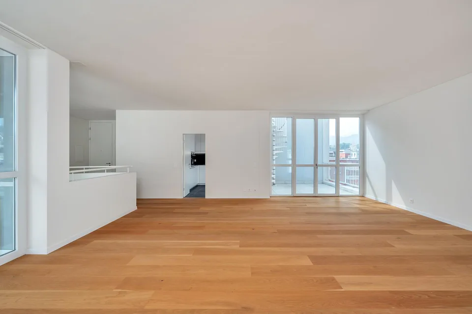 Dachgeschoß-Duplex mit Dachterrasse und Seeblick